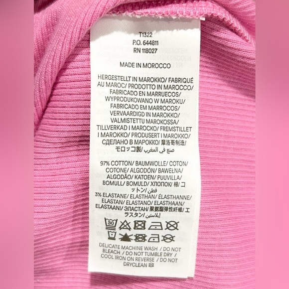 NEW Boden Scoop Neck Ribbed Tank in Plum‎ Blossom S - Picture 8 of 8